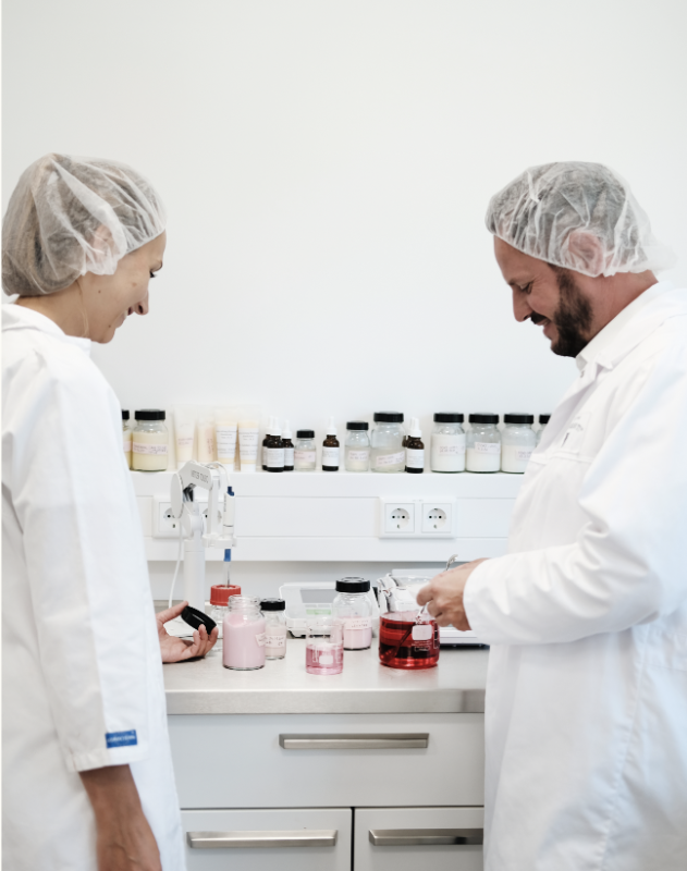 We produce everything in accordance with the production standards for medicine manufacture.